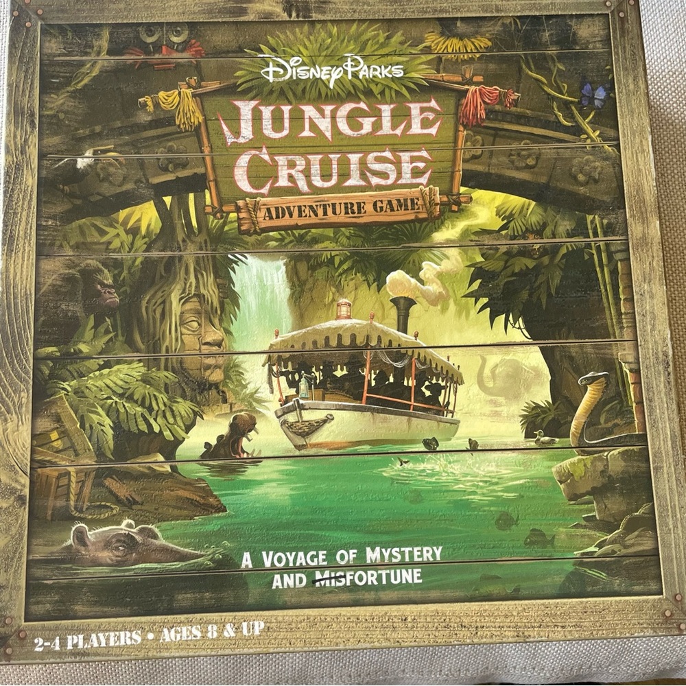 Disney Jungle Cruise Disney Edition Only in Parks Board Game